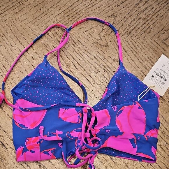Maaji Reversible Floral Bikini Set Size L NWT - Picture 7 of 11